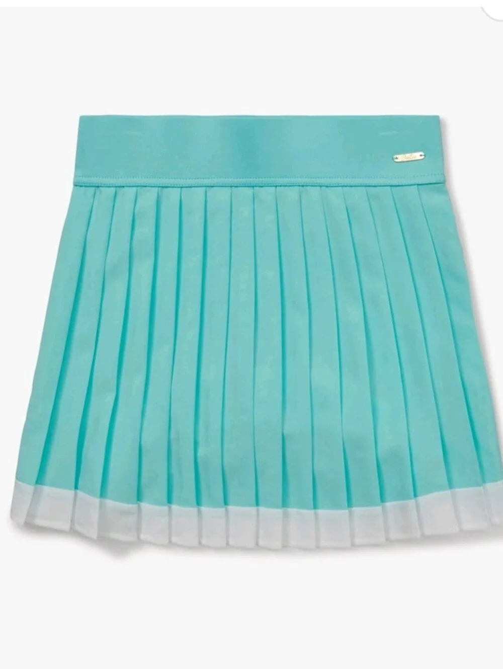 Justice Girl's Colorblock Pleated Active Skort,